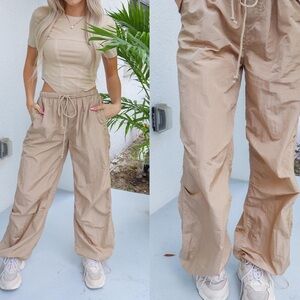 LA LUXE S parachute pants